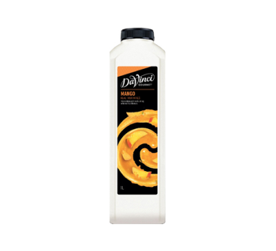 GL-น้ำเชื่อมแต่งกลิ่นผสมเนื้อผลไม้ รสมะม่วง DVC Mango Fruit Beverage Mix 1L.