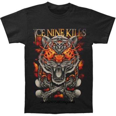 Fashion Popular Funny Men novelty Ice Nine Kills Demon Tiger tshirt  V36G