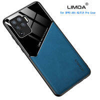 LIMIDA สำหรับ OPPO A94 4G F19 Pro Plus Reno 5Z A96 5G Reno7 Z Oneplus Nord N20 F17 Pro A93/Reno 4F A73 2020 5G F9 A7X ค้นหา X3 Pro X5เคสโทรศัพท์ Pro ฝาหลังเปลือกหอยเบาเนื้อผิวสองสีสุดหรู