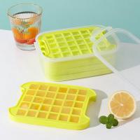 Ice Cube Mold DIY Multiple Grids Ice Making Mold	Stackable Non-stick Silicone Ice Cube Tray Reusable Food Grade Ice Tray Mold Ice Maker Ice Cream Mou