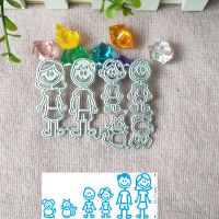 New Family members craft die metal cutting die scrapbook stamp carving paper card stamping die new DIY die