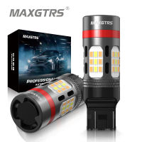 MAXGTRS 2x 7443 W21/5W 1157 3157 P21/5W 3020 LED Canbus No Hyper Flash White Amber Dual Color Switchback DRL Turn Signal Light