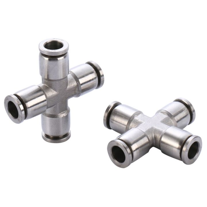 qdlj-fit-6-8-10-12mm-od-pu-tube-press-fit-push-in-quick-connector-cross-4-ways-pneumatic-304-stainless-steel-air-fitting-homebrew