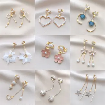 Resin Earrings For Girls Colorful cute earrings Flower - Temu-calidas.vn