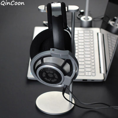 Aluminum Headphone Stand Rack Sturdy Non-Slip Metal Gaming Headset Earphone Holder Hanger with Solid Base for Table Desk Display