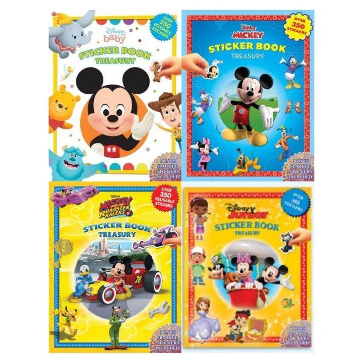 Sticker Book Treasury : Disney Baby/Disney Junior/Mickey/Disney Mickey ...