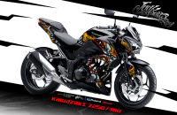 สติ๊กเกอร์ ลาย ยักษ์ รถรุ่น KAWAZAKI Z250/300