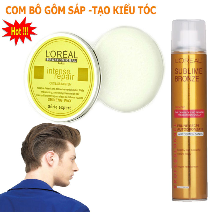 Lựa chọn gôm xịt tóc hay sáp vuốt tóc nam trong việc tạo kiểu