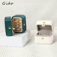 Retro Mini Jewelry Box Buckle Small Ring Box Earrings Pendant Bracelet Box Ring Display Portable Jewelry Box