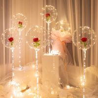 【Ready】? Birthday decoration scene layout wedding wave ball table floating decoration proposal props confession balloon balloon