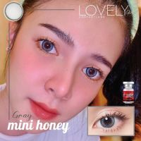 ? สุดปัง มีค่าสายตา ? Lovelylens Mini Honey Gray Brown บิ๊กอาย สุดปัง คอนแทคเลนส์ รายเดือน มีอย แถมตลับฟรี เลนส์นิ่ม สวยปังมาก