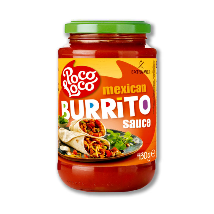 สินค้ามาใหม่-โพโค-โลโค-ซอสบูร์ริโต-430-กรัม-poco-loco-burrito-sauce-430-g-ล็อตใหม่มาล่าสุด-สินค้าสด-มีเก็บเงินปลายทาง