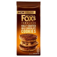 Foxs Half Coated Milk Chocolate Cookies 175g.