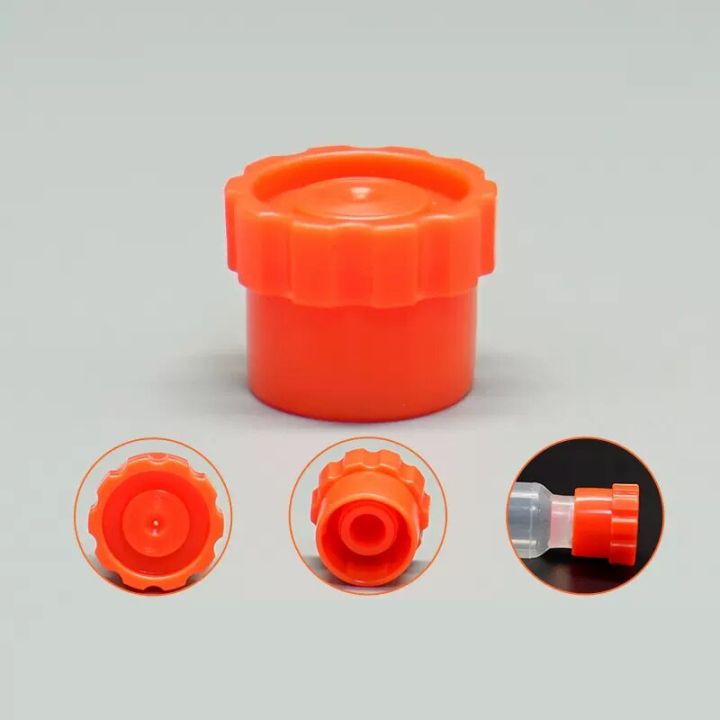 25pcs-luer-lock-syringe-torx-plug-screw-plastic-cylinder-plug-cover-precision-tip-liquid-dispenser-needle-gauge-round-plug-cap-colanders-food-strainer