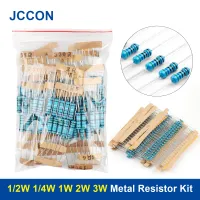 1/2W 1/4W 1W 2W 3W 30Value Metal Film Resistor Kit Rang Carbon 5 Resistors Assortment Kit Set 0.1 750R 1K 820K