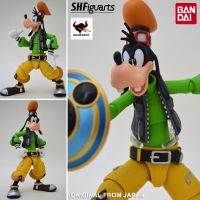 Model โมเดล ของแท้ 100% Bandai S.H.Figuarts จาก Disney Kingdom Hearts II ดิสนีย์ คิงดอมฮาตส์ Goofy Goof กูฟฟี่ Ver Original from Japan Figma ฟิกม่า Anime ขยับแขน-ขาได้ ของขวัญ ของสะสมหายาก อนิเมะ การ์ตูน ตุ๊กตา สั่งและนำเข้าจากญี่ปุ่น Figure ฟิกเกอร์