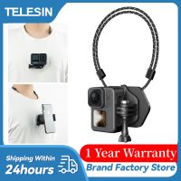 TELESIN Magnetic Chest Mount for Cell Phone for GoPro Hero 11 10 9 8 for Insta360/DJI Osmo Action Gopro Quick Release Bracket in stock