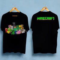 [พร้อมส่ง] เสื้อยืดคอกลมแขนสั้น Minecraft