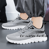 Encounter Fashion  รองเท้าผ้าใบผู้ชาย รองเท้ากีฬาผช รองเท้าแฟชั่นผู้ชาย ใส่สบาย 2023ใหม่ XYD2392SQI 38Z230921