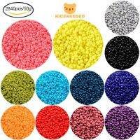 2840pcs/50g FGB 11/0 Baking Paint Glass  Spacer Beads Midnight Blue for Jewelry Making 2x1.5mm, Hole: 0.7mm