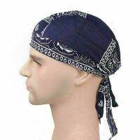 เสาอากาศผ้าพันคอ Durag Bandana Sport Doo Rag สําหรับผู้ชาย