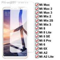 11D Full Protection Glass For Xiaomi Max 2 3 Mix 2 2S 3 Protective Glass Film Mi 6 6X Mi 8 SE A2 Lite Tempered Screen Protector