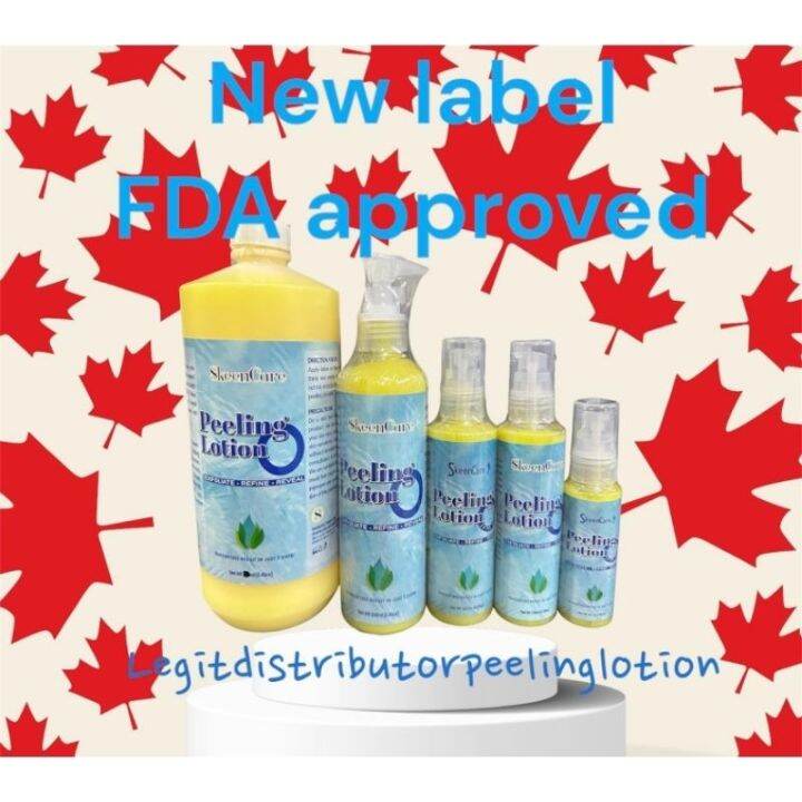 SkeenCare Peeling Lotion with FDA APPROVED Lazada PH