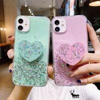 [Beike electronic] Glitter Case สำหรับ Samsung A03S A03 A01 Core A12 A10 A13 A11 S20 S21 FE S22 Ultra S9 S8 S10 Plus กรณีฝาครอบซิลิโคนผู้ถือหัวใจ