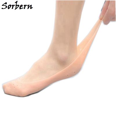 Sorbern y Gel Ballet Heel Full Feet Pad Bunion Protector Soft Foot Care Tool Soft Pointy Pad for Ballet Shoes Insole