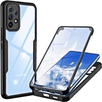 360 Degree Case For Samsung Galaxy A53 5G A73 5G A33 5G A23 5G A13 4G A23 4G Transparent Double-sided Shockproof Cover