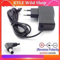 KYLE Wild Shop AC DC 9V 1A 1000ma Power Adapter Supply Reverse Polarity Charger Adaptor AC 100V-240V Converter Negative Inside Switch