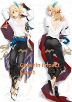 Dakimakura อะนิเมะปลอกหมอน Genshin ผลกระทบ Kaveh พิมพ์สองด้านขนาดชีวิตปลอกหมอนของขวัญสามารถปรับแต่ง