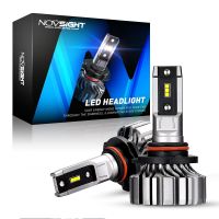 NOVSIGHT Car Headlight Bulbs H4 Mini Car H7 9005 HB3 9006 HB4 9012 H1 H3 H11 H8 H9 Fog Light Bulbs 8000LM 6500K Car Accessories Bulbs  LEDs  HIDs