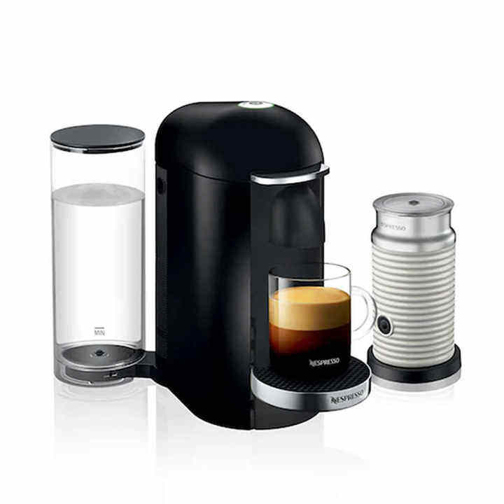 Nespresso Vertuo Plus Espresso Capsule Coffee Machine GCB2 + Aeroccino ...
