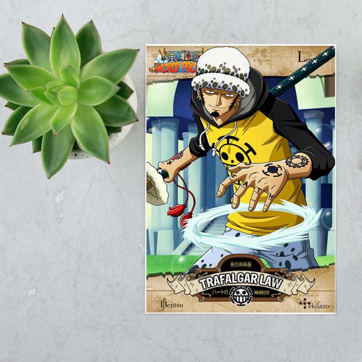 Poster Law Hình dán decal One Piece Law | Lazada.vn