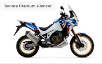 ท่อ ARROW - SLIP ON SANORA TITANIUM-CARBON Honda Africa Twin 2020-2022 CRF1100L(กรุณาตรวจสอบสต๊อกสินค้าก่อนสั่งซื้อทุกครั้ง)