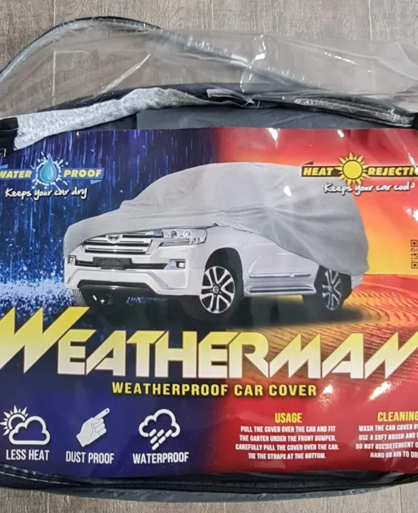 Weatherman Grand Starex Car cover Waterproof (MAKAPAL) Lazada PH