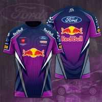 2023 In stock M-Sport Ford World Rally 3D Team Loose  T-Shirt，Contact the seller to personalize the name and logo