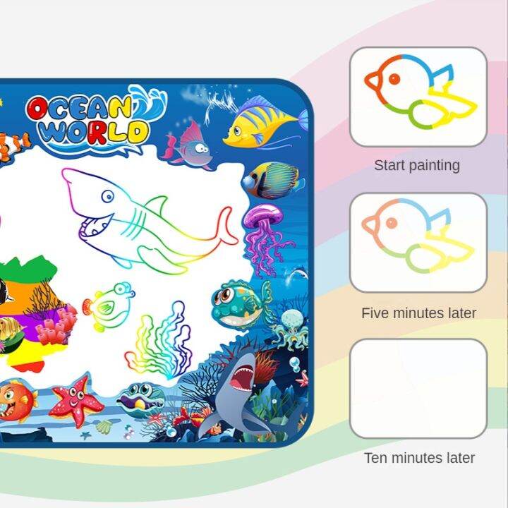 yf-magic-water-drawing-mat-coloring-doodle-with-pens-montessori-toys-painting-board-educational-for-kids