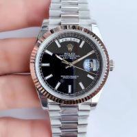 ของแท้ 100 ส่งฟรีถึงบ้านจัดส่งทันทีTime Noob Factory Rolex_ Day-Date 40 228239 SS Black Dial Swiss 3255ส่งฟรีถึงบ้านจัดส่งทันที