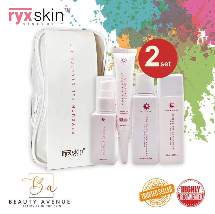 RYX Skincerity Beyouthiful Starter Kit Rejuvenating Set (Set of 2 ...