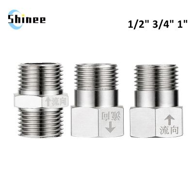 1Pcs 1/2 quot; 3/4 quot; 1 BSP Male Female Thread Brass Check Valve One Way Non-return Valve For Water Tank Water Heater Toilet Water Pipe