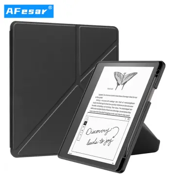 Kindle Scribe Essentials Bundle 64GB, Premium Pen, Fabric Folio Cover with  Magnetic Attach and Power Adapter - Good e-Reader