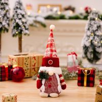 HELLS Lucky Gnome Christmas Gnome Doll 1 Pc ของตกแต่งตุ๊กตาไม่มีหน้าวันหยุดเตาผิง