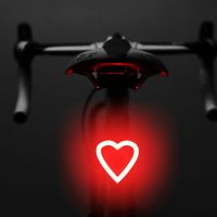 2023 NEW Bicycle Rear Lamp 100usb Rechargeable Mountain Bike Tail Rear Lamp Night Riding Bicycle Accessories Creative Multi Lighting Modl