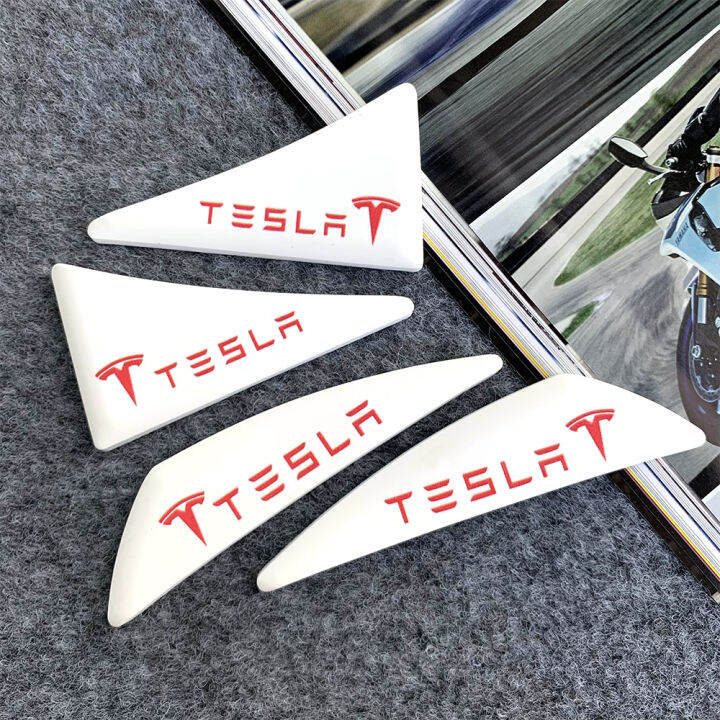 tesla-รถขอบประตู-guard-strip-anti-collision-มุมกระจกมองหลัง-scratch-prevention-protector-anti-collision-มุมกันชนแถบป้องกันตกแต่งสำหรับ-tesla-รุ่น-s-รุ่น3-รุ่น-x-รุ่น-roadster