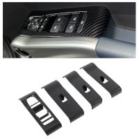 Window Glass Lifting Switch Panel Cover Decoration Trim Sticker for BYD Atto 3 Yuan Plus 2022 2023 RHD Accessories