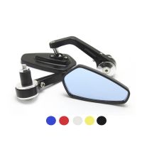 22mm Motorcycle Handlebar End Rearview Mirror Aluminum Universal Side Mirror For Benelli TRK 502X 502C TNT 125 BN 125 Ducati 749