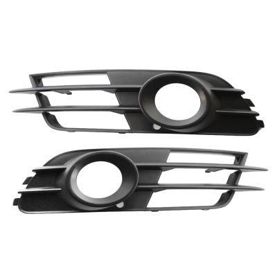 Car-Styling Front Lower Bumper Trim Cover For Audi A6 C7 13-15 Fog Light Lamp Grille Frame Fog Lamps Shade 4G0807681A 4G0807682A