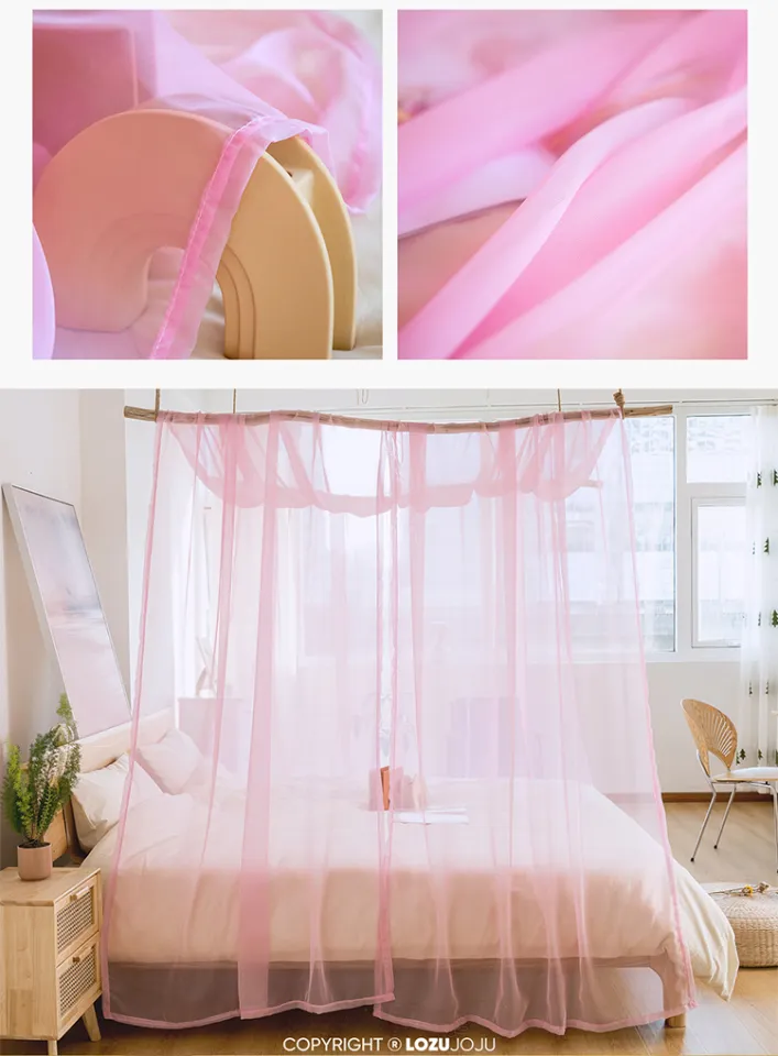 Princess Mosquito Net Anti Mosquito and Anti Dust Pink Nets Good